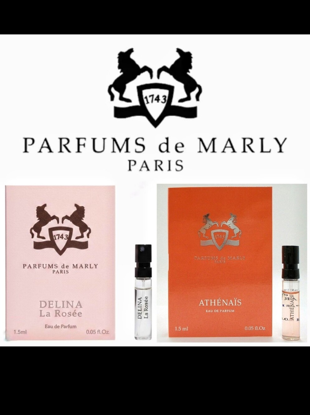 Delina La Rosee, Athenais Lot Samples